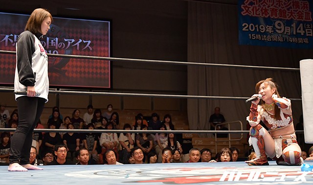 WWEから注目を浴びるSareeeが女子プロレス大賞受賞を目指して前年度受賞者に挑戦状!