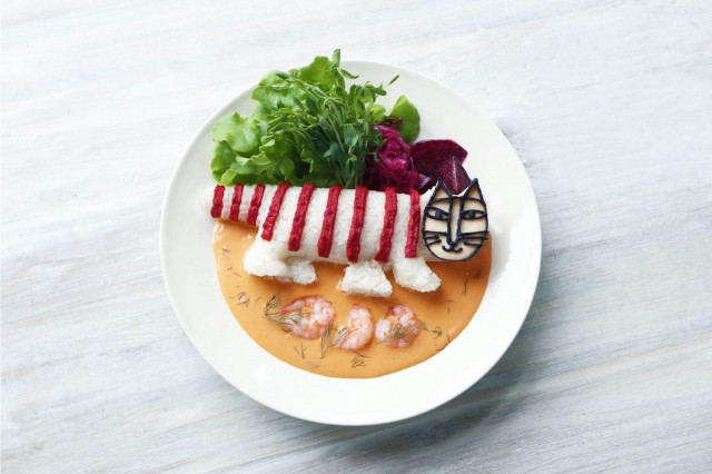 猫のマイキーを美味しく食べられる♪ 銀座にリサ・ラーソンのコラボカフェが登場!Xmasイルミネーションも