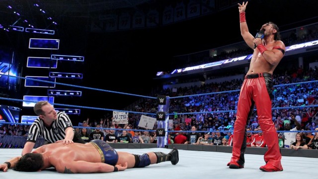 【WWE】中邑、“パーフェクト10”ことデリンジャーに10カウント