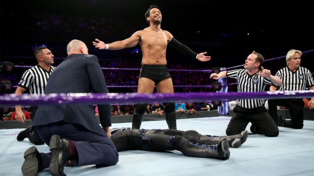 【WWE】ヒデオ・イタミ、試合乱入でクルーザー級王座戦線に名乗り!