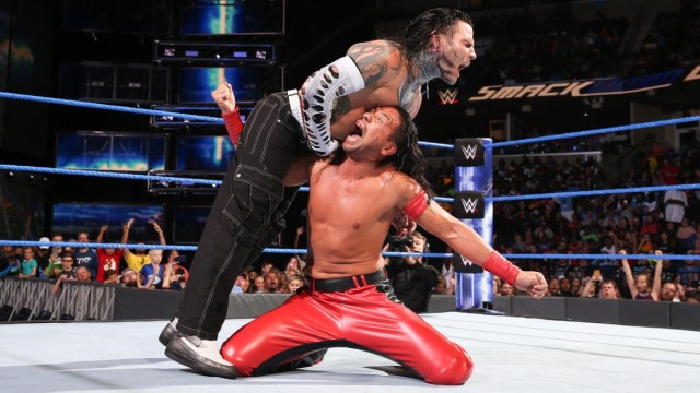【WWE】中邑、10カウントKOで王座戦を前に予行演習