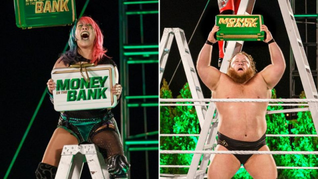 【WWE】アスカがMs. MITBの快挙!ブリーフケースを奪取して女子MITBラダー戦を制す