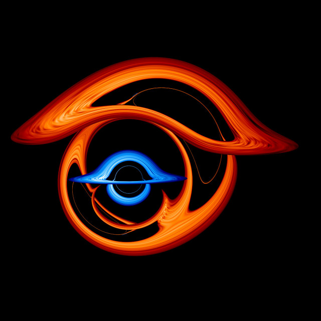 Nasaが新映像を公開 連星ブラックホールのガス円盤はどう見える アストロピクス 連星ブラックホール の周囲にある降着円盤を ｄメニューニュース Nttドコモ