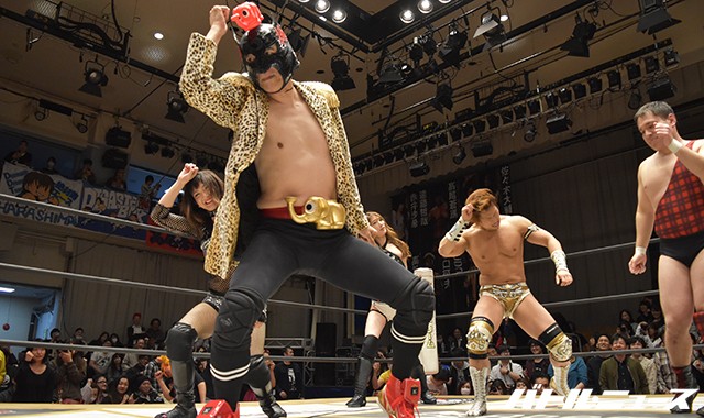 ラッキィ池田が後楽園ホールでプロレス参戦!「今年は元号も変わるしプロレス体操元年になる!」