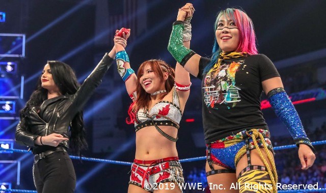 カイリ・セインがスマックダウン2週連続勝利!アスカも「うちらやったら絶対タイトル獲れるよ」と女子タッグ王座奪取に意欲!