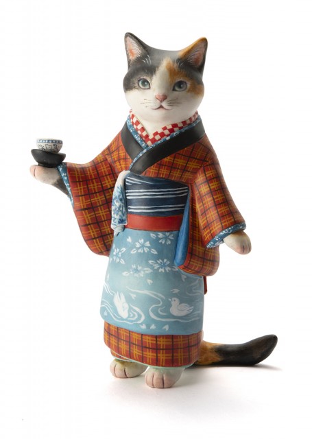 3,000点の猫アート作品を展示「猫都のアイドル展 at 百段階段」4/26から開催