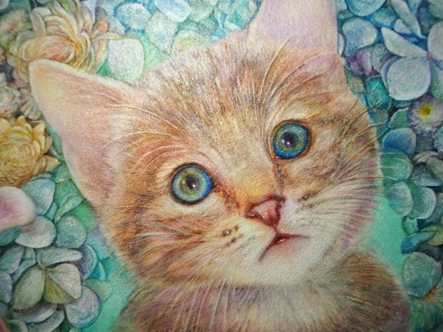 世界最古の絵画技法 フレスコ画で描いたネコが美しい 人気作家の作品を集めた 猫の絵画展 Cat Press 国内外の人気作家による猫の絵を集めた 猫 ｄメニューニュース Nttドコモ