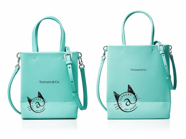 ティファニーブルーに猫のロゴマーク 2wayで使える限定のレザーバッグが新登場 Cat Press ジュエリーブランド のティファニー Tiffany ｄメニューニュース Nttドコモ
