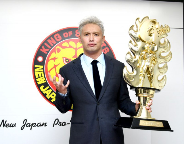 【新日本】7年ぶり3度目のG1制覇を果たしたオカダが一夜明け会見!オカダ「4代目IWGPヘビーのベルトを権利証という風にしてもらいたい」