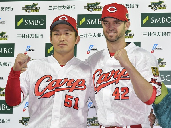 広島バッテリーに見る意思統一。絶妙配球で柳田悠岐を混乱に陥れる