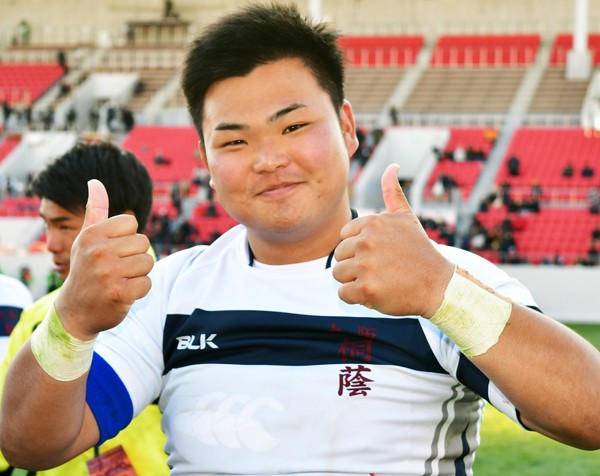 大阪桐蔭で根尾昂と同じ6番。ラグビー部の怪物2年が花園優勝に貢献