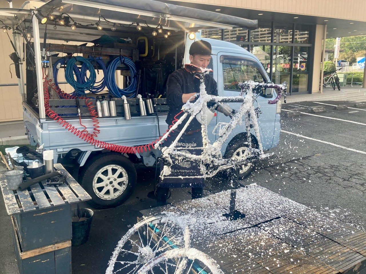 話題の自転車洗車専門店「ラバッジョ」の洗車サービスを受けてきた話