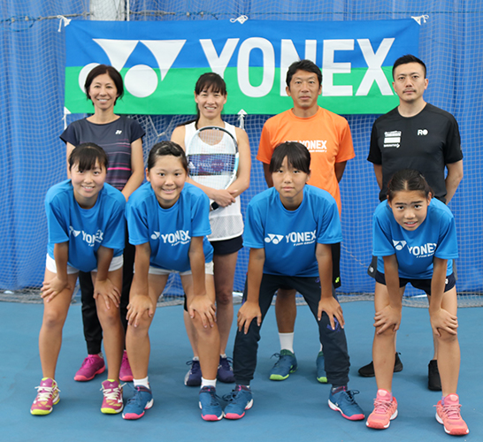 Yonexジュニアキャンプが開催 Tennis365 Net 伊達公子 Yonex Project