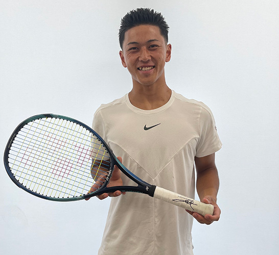 小田凱人 サイン入りラケットを出品（tennis365.net）｜ｄメニューニュース（NTTドコモ）