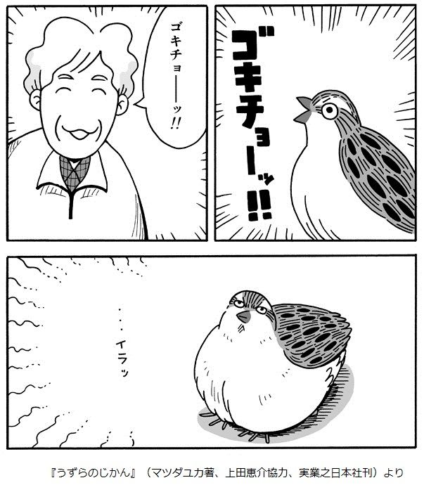 うずらの真の可愛さを 私たちはまだ知らない 新刊jpニュース 動物との共生をつづったコミックエッセイが ｄメニューニュース Nttドコモ