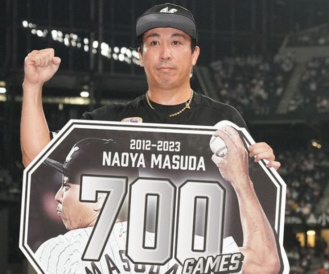 ロッテ・益田直也　節目の200セーブ、700試合登板／区切りのシーズンを終えて