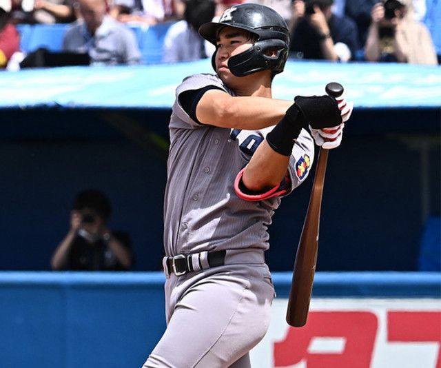 ドラフト】ソフトバンク・3位 廣瀬隆太(慶大) 神宮で輝く右の大砲