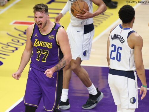 NBAレイカーズの77番 ドンチッチ（NBA】泥臭く戦うレイカーズ