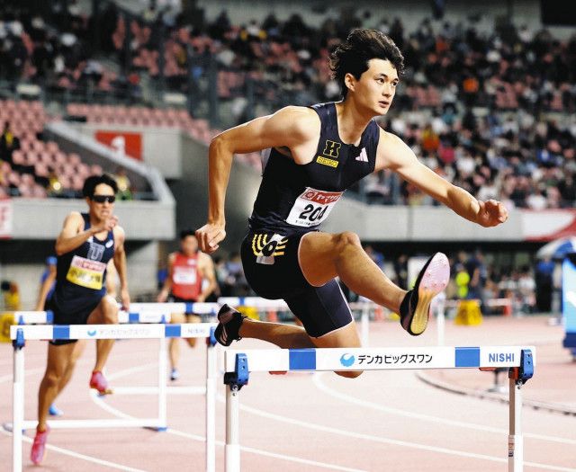 豊田兼、400m障害で日本人3人目の47秒台！自身初の五輪切符手にし「次はパリ五輪で決勝の舞台に」