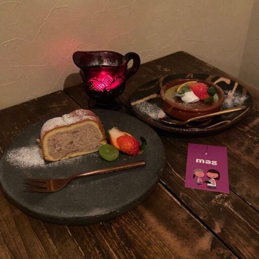 【鹿児島】お洒落なお料理と本格スイーツが味わえる人気夜カフェ!