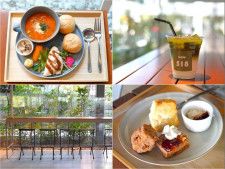まるで鎌倉の自然の中にいるように感じる緑豊かなカフェでひと休み♪「café518」