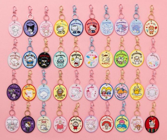 誕生日プレゼント サンリオ“キャラクター大賞グッズ”発売！ 全40種類の「刺しゅう その他