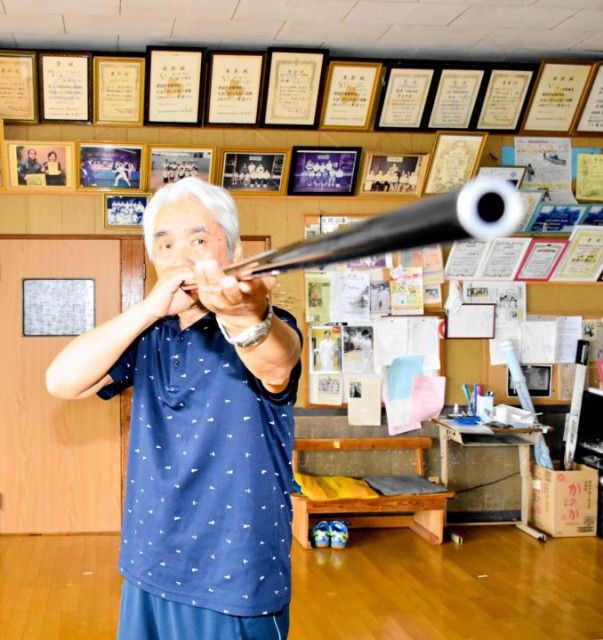 スポーツ吹き矢６段　79歳、射止めた段位　四国中央の宮崎さん県内初合格