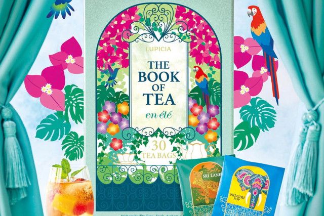 ルピシアの本型ティーバッグセット「ブック オブ ティー・アンネテ」夏に楽しみたい全30種のお茶