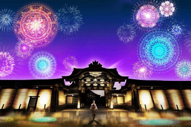 京都の名所×デジタルアートの夏イベント「ネイキッドガーデン ワンキョウト」二条城＆上賀茂神社など