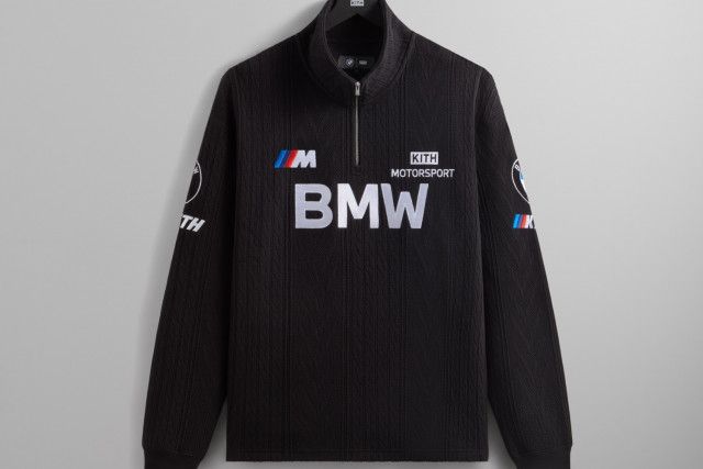 Kith「BMW 」ロゴやスポーツカーの“3色ストライプ”配したジャケット＆ヴィンテージTシャツなど（ファッションプレス）｜ｄメニューニュース（NTTドコモ）