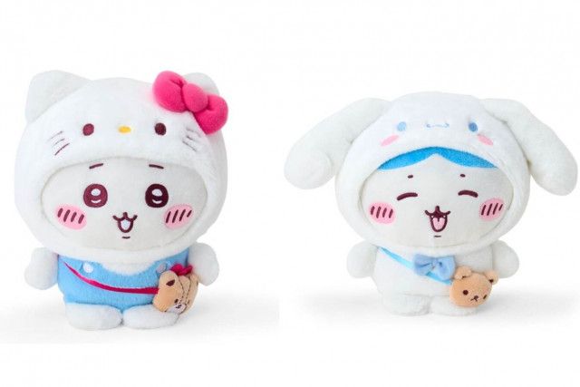 ちいかわ×サンリオキャラクターズ」ハチワレのシナモロール