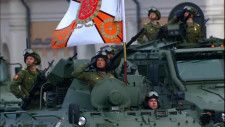 プーチン大統領「核の部隊は常に臨戦態勢」第二次大戦の戦勝記念式典パレードに核弾頭搭載可能なミサイル登場　ロシア