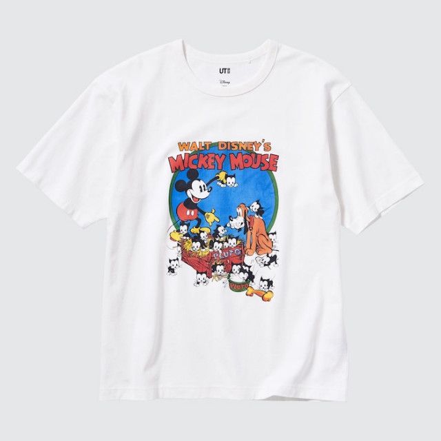 【ユニクロ × ミッキー】が激アツ！ レトロデザインが可愛い♡「ディズニーコラボTシャツ」