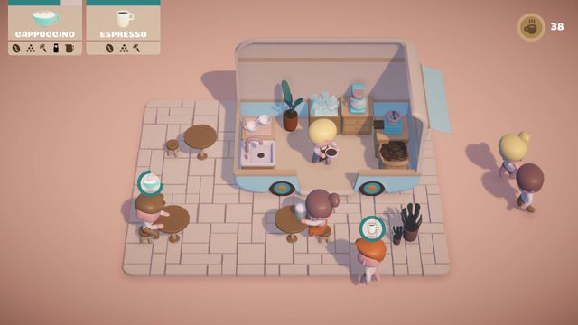 3Dカフェマネージメントゲーム『Coffee Caravan』Steamにてリリース開始！キッチンカーで旅をしながら、コーヒーを淹れるマネージャー体験を