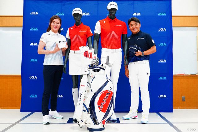 芸術の都で「ジャポニズム」 ゴルフ日本代表がパリ五輪ユニフォームを発表