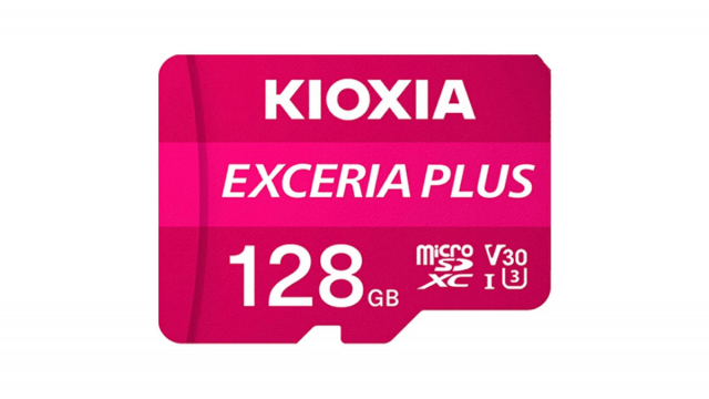 キオクシアの国産microSD。上位モデルの定番128GBが実質1,538円