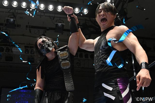 新日本】DOUKIがIWGPジュニア2冠王に デスペ無法撃破で9ヵ月ぶり頂点
