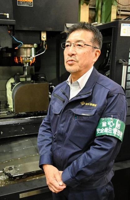 ＜室蘭＞航空宇宙展で技術力示す　マスネット新代表の永沢機械社長・永沢優さん（64）