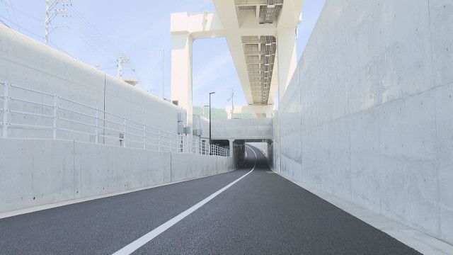 【ＪＲ芸備線】広島・中山踏切にアンダーパス　６月６日開通