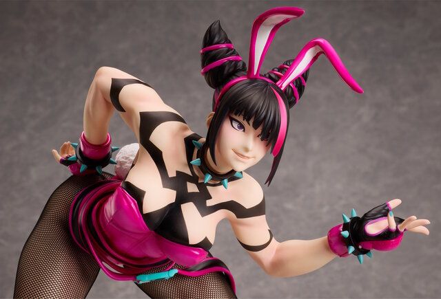 スト6』「ジュリ」がバニーガール姿でフィギュア化！網タイツで魅せる美脚、お馴染み“挑発ポーズ”も いつも以上に刺激的（インサイド）｜ｄメニューニュース（NTTドコモ）