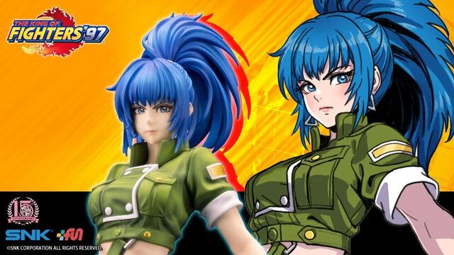 KOF'97』時代の「レオナ 」が美少女フィギュア化！当時の面影を残しつつ、超必殺技「リボルスパーク」のビシッとした決めポーズを再現（インサイド）｜ｄメニューニュース（NTTドコモ）