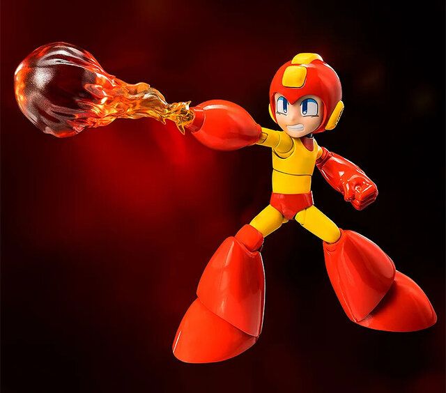 ロックマン 』懐かしのボディ！燃えるような「ファイヤーストーム」カラーのアクションフィギュア登場―34か所の可動域で劇中ポーズを再現（インサイド）｜ｄメニューニュース（NTTドコモ）