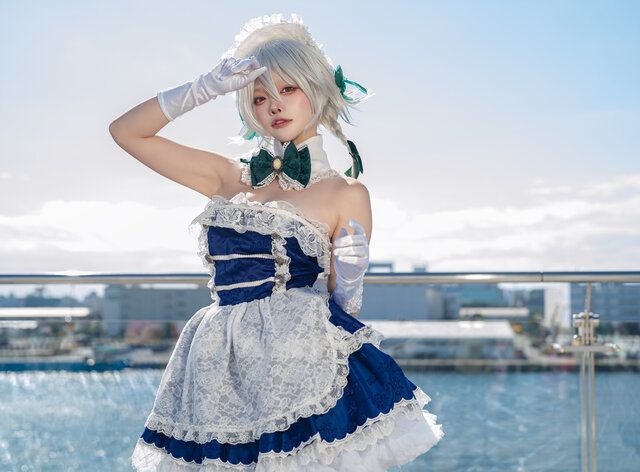 コスプレ】オリジナリティ溢れる肩出し衣装も艶やか！完璧なメイド長になりきる『東方』咲夜 レイヤー・水羽えと【写真7枚】（インサイド）｜ｄメニューニュース（NTTドコモ）