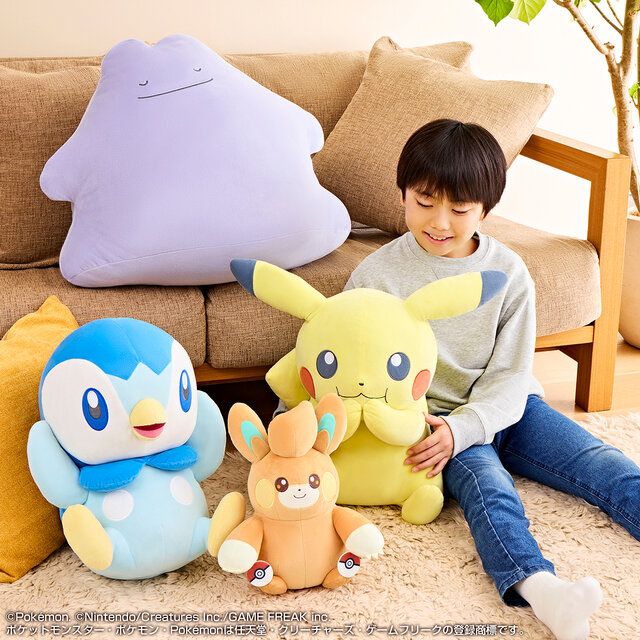 お家時間が楽しくなる『ポケモン』新作一番くじ発売！等身大のピカチュウにポッチャマ 、耳が飛び出た「ヤドン鍋」も可愛い（インサイド）｜ｄメニューニュース（NTTドコモ）