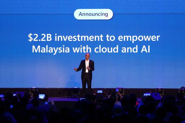 Microsoft、マレーシアの生成AI・クラウドに22億ドル投資
