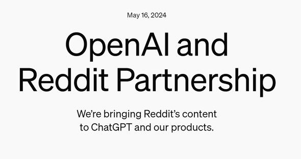 OpenAI、RedditのデータをAI学習に利用する契約締結
