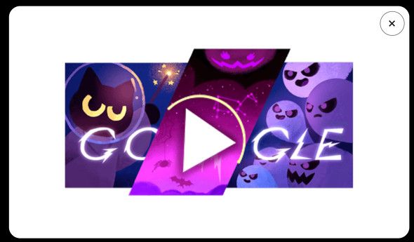 今年のハロウィンGoogle Doodleは黒猫モモ大活躍の幽霊退治ゲーム（ITmedia NEWS）｜ｄメニューニュース（NTTドコモ）