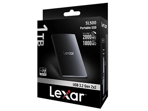 Lexar、リード最大2000MB/sを実現したUSB 3.2外付けポータブルSSD