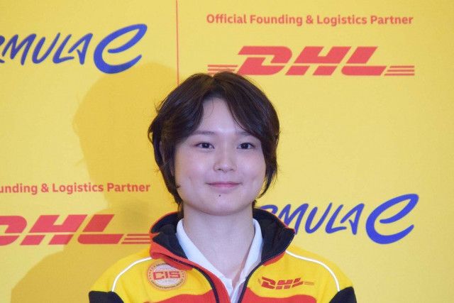 JujuがDHLのフォーミュラEアンバサダーに就任。初開催の東京ePrixを盛り上げ「いつかDHLカラーリングのマシンでレースに参戦できたら」
