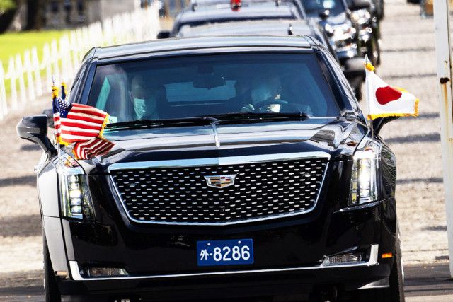 地上最強の「ビースト」日本に現る！ アメリカ大統領専用車「キャデラック・ワン」が話題に！ G7広島サミットに合わせ複数台上陸へ
